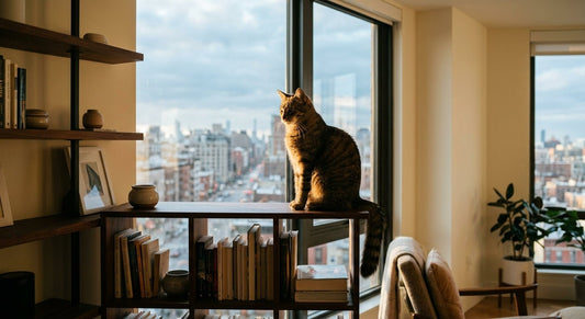 Gato en departamento: cómo tener un gato feliz en espacio pequeño - PETOP