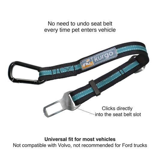 Kurgo Seatbelt Tether - Paseo - PETOP